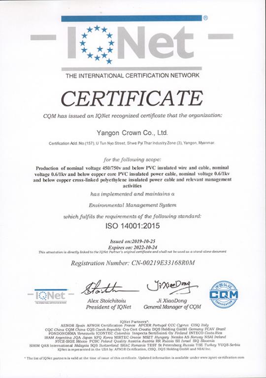 IQ-ISO14001